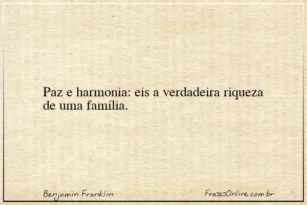 Frase de Benjamin Franklin