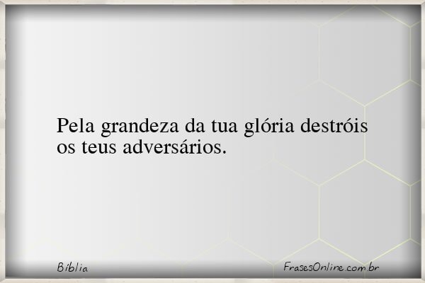 Frase de Bíblia
