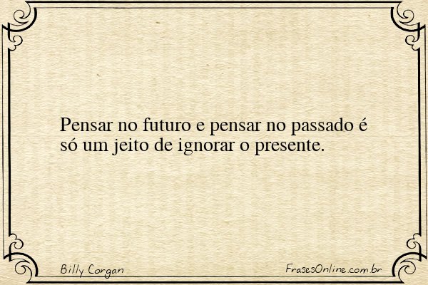 Frase de Billy Corgan