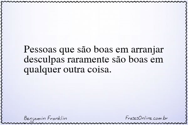 Frase de Benjamin Franklin