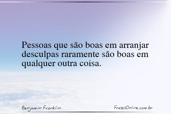 Frase de Benjamin Franklin