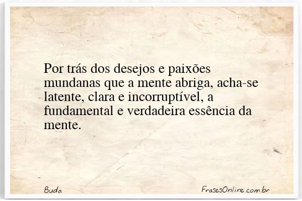 Frase de Buda