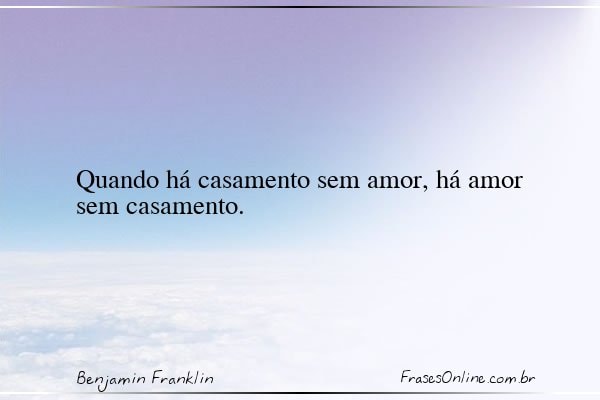 Frase de Benjamin Franklin
