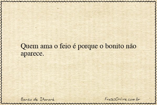 Frase de Barão de Itararé