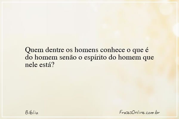 Frase de Bíblia