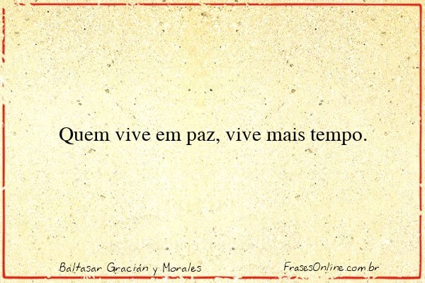 Frase de Baltasar Gracián y Morales