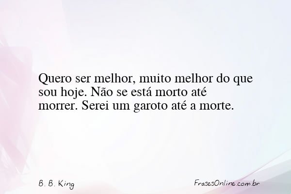 Frase de B. B. King