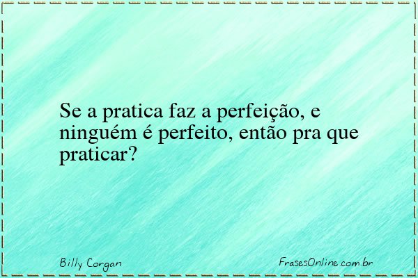 Frase de Billy Corgan