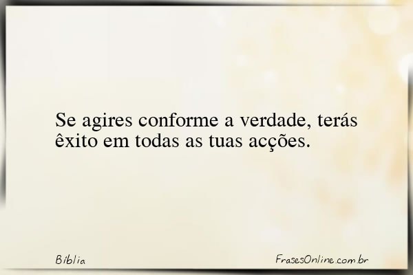 Frase de Bíblia