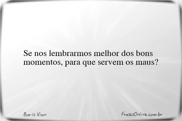 Frase de Boris Vian