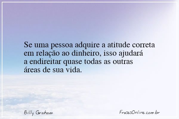 Frase de Billy Graham