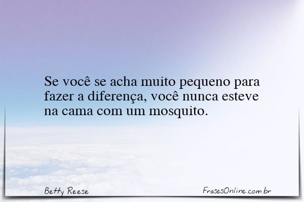 Frase de Betty Reese