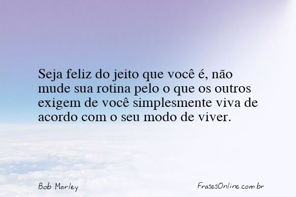 Frase de Bob Marley