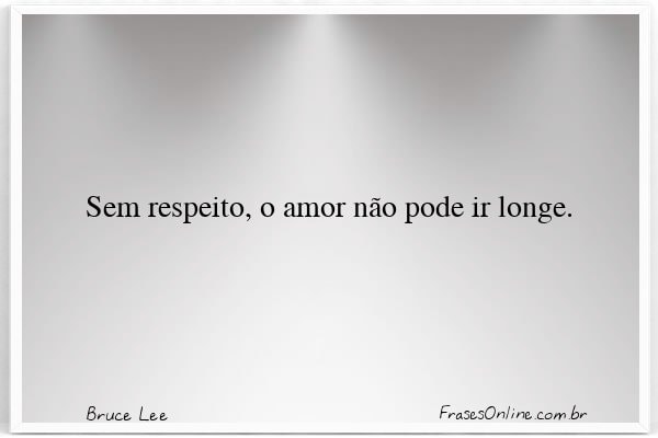 Frase de Bruce Lee