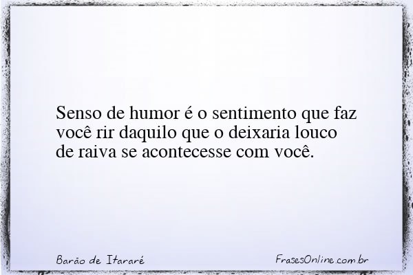 Frase de Barão de Itararé