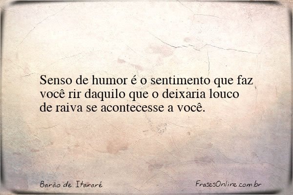 Frase de Barão de Itararé