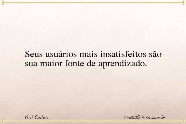 Frase de Bill Gates
