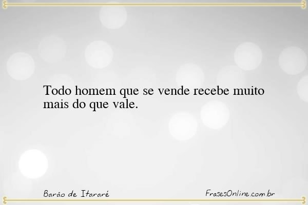 Frase de Barão de Itararé