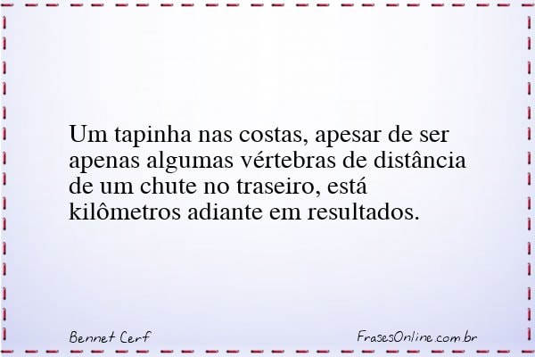 Frase de Bennet Cerf
