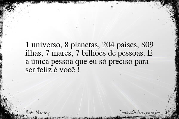 Frase de Bob Marley