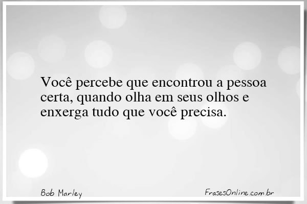 Frase de Bob Marley