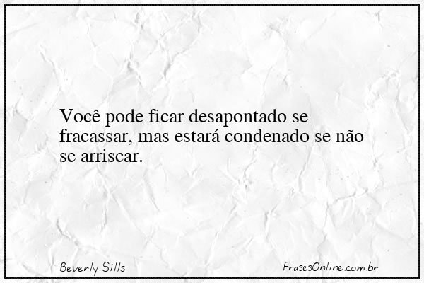 Frase de Beverly Sills