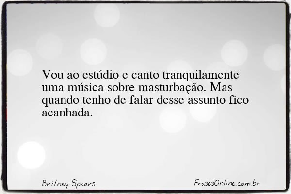 Frase de Britney Spears