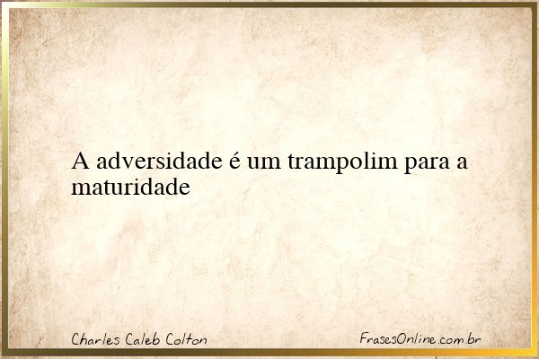 Frase de Charles Caleb Colton