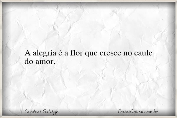 Frase de Cardeal Saliège