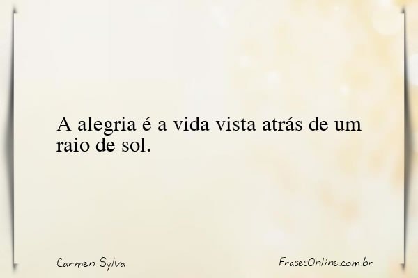 Frase de Carmen Sylva