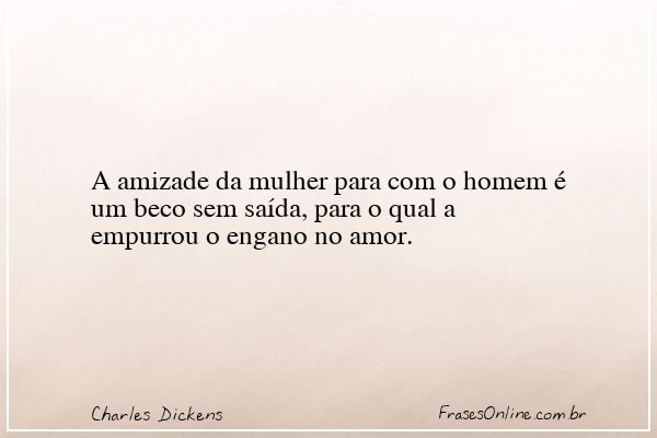 Frase de Charles Dickens