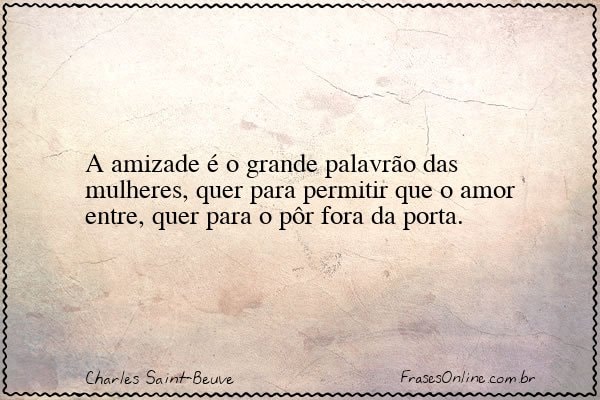 Frase de Charles Saint-Beuve