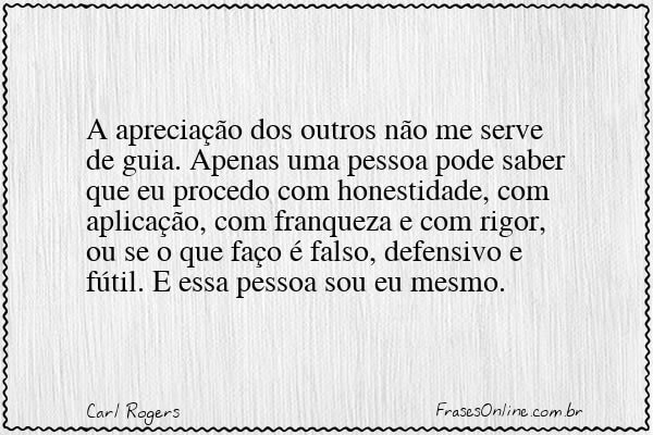 Frase de Carl Rogers