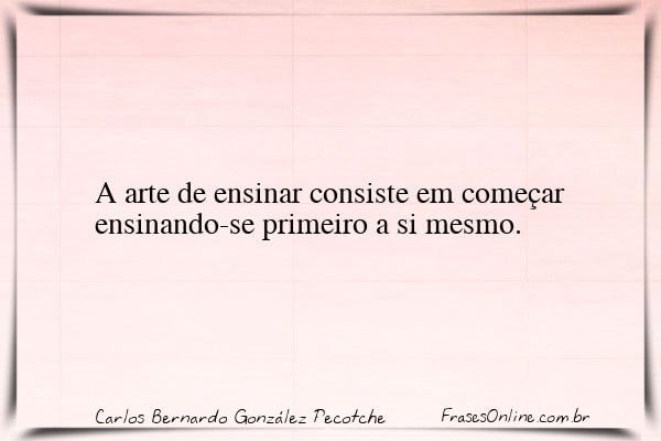 Frase de Carlos Bernardo González Pecotche