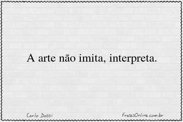 Frase de Carlo Dossi
