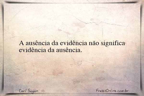 Frase de Carl Sagan