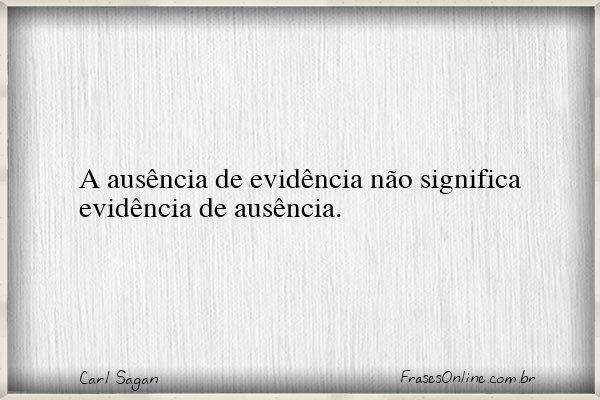 Frase de Carl Sagan
