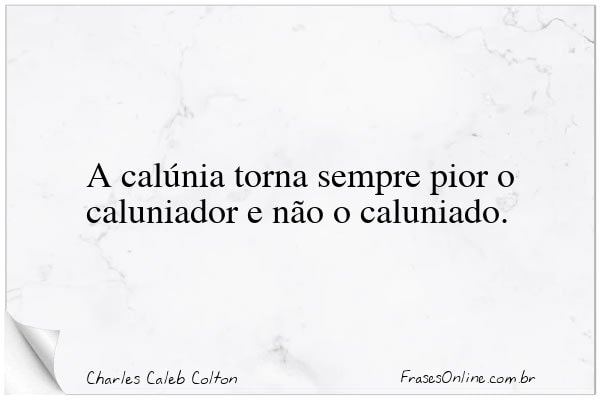Frase de Charles Caleb Colton