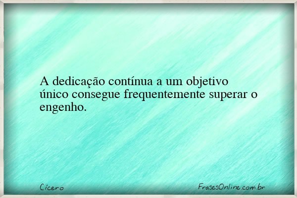 Frase de Cícero