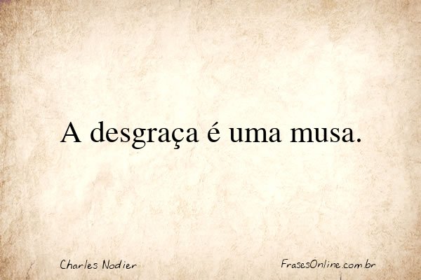 Frase de Charles Nodier