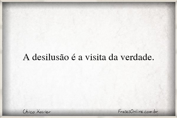 Frase de Chico Xavier