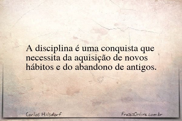 Frase de Carlos Hilsdorf