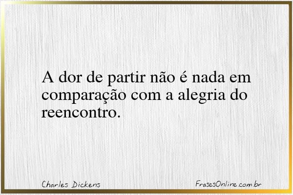 Frase de Charles Dickens