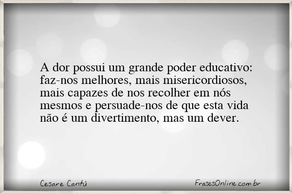 Frase de Cesare Cantú