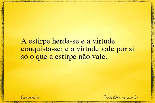 Frase de Cervantes