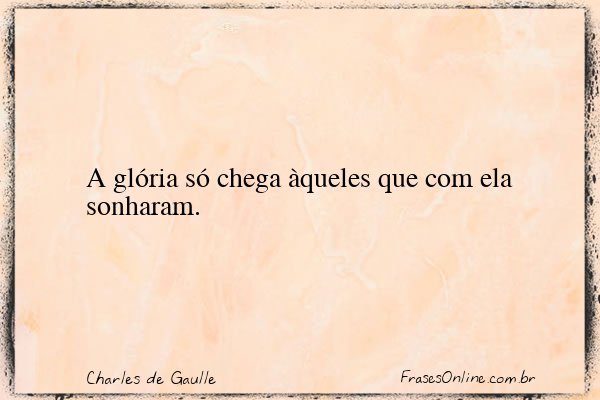 Frase de Charles de Gaulle