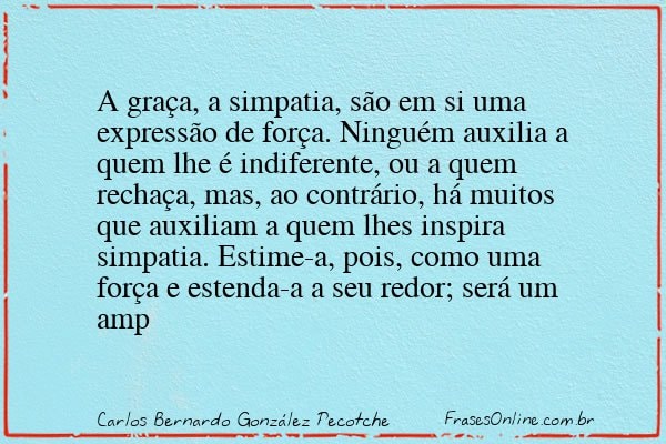 Frase de Carlos Bernardo González Pecotche