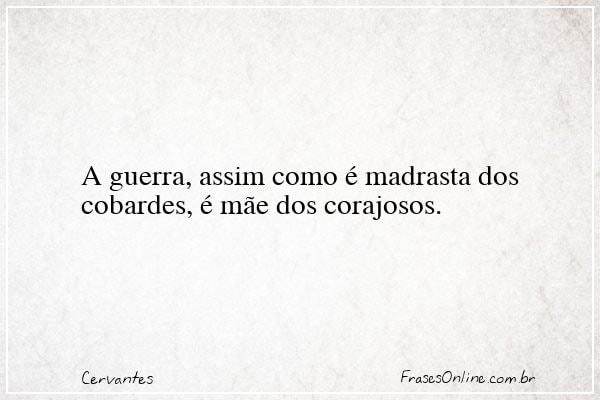 Frase de Cervantes
