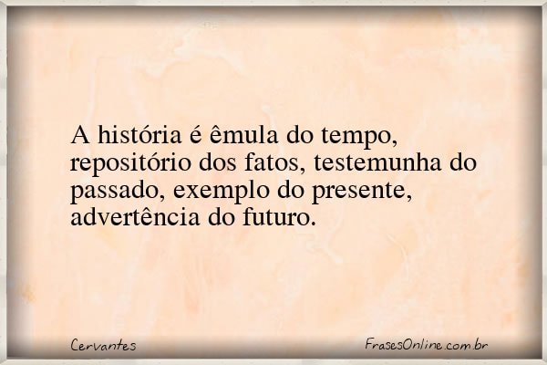 Frase de Cervantes