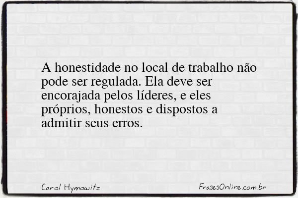 Frase de Carol Hymowitz